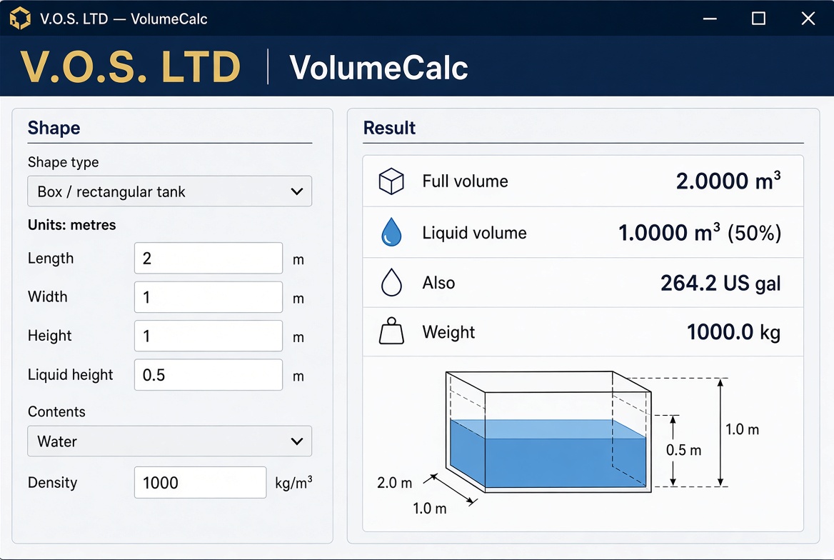 VolumeCalc
